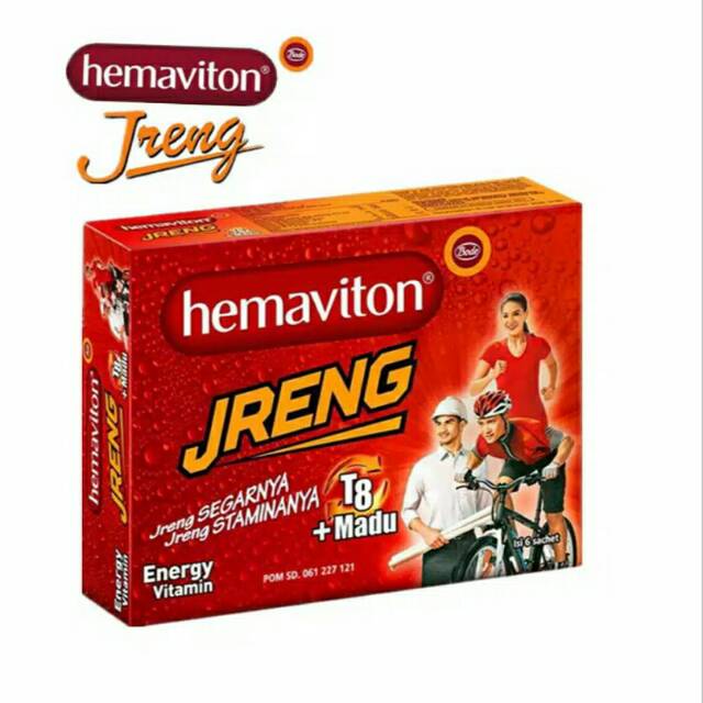 Hemaviton Jreng T8 + Madu 4 Gr (DUS)